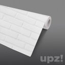 Ver imagem 5 de Papel de Parede Tijolinho Branco para Quarto, Apartamento