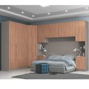 Ver imagem 1 de Quarto Modulado 3 Guarda Roupas 2 Mesas de Cabeceira 1 Módulo Ponte Aéreo San Diego 