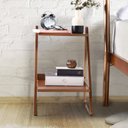 Ver imagem 5 de Conjunto Cama Queen 2 Mesa de Cabeceira e Arara de Roupas em Aço Begônia CabeCasa MadeiraOriginals