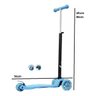 Patinete Infantil Regulável até 70kg com Luzes Led - Rosa - 5