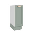 Ver imagem 2 de Balcão Planejado 1 Porta 30cm sem Tampo Arizona CabeCasa MadeiraOriginals Verde/Menta/Branco