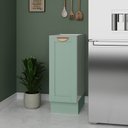 Ver imagem 1 de Balcão Planejado 1 Porta 30cm sem Tampo Arizona CabeCasa MadeiraOriginals Verde/Menta/Branco