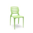 Ver imagem 1 de Cadeira Ville Verde Claro Empilhável em Polipropileno Plaxmetal