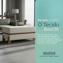 Ver imagem 6 de Puff Recamier Kodama 100 Cm para Sala Quarto Pé de Cama Hall de Entrada Bouclé Premium Luxo