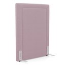 Ver imagem 1 de Cabeceira Cama Box Solteiro Alba 90cm com Frame Bouclé Rosé - Desk Design