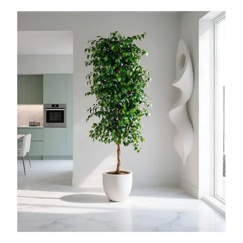 Árvore Artificial Grande 2.10m Planta Artificial Realista, Decoração de Casa e Eventos.
