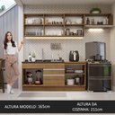 Ver imagem 6 de Armário de Cozinha Completa 260cm Rustic Glamy Madesa 03