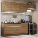 Ver imagem 1 de Armário de Cozinha Completa 260cm Rustic Glamy Madesa 03