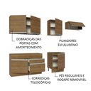 Ver imagem 5 de Armário de Cozinha Completa 260cm Rustic Glamy Madesa 03
