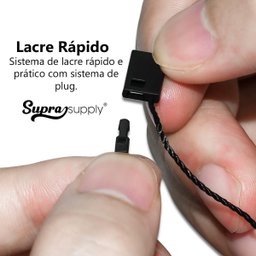 Lacre Autenticidade, Pendura Tag, Corda Tag Roupas 1000 + 50 - 2