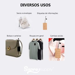 Lacre Autenticidade, Pendura Tag, Corda Tag Roupas 1000 + 50 - 5