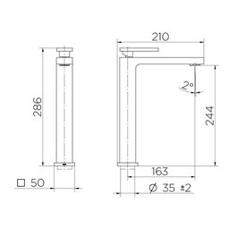 Torneira Misturador Monocomando Docol New Edge 925472 de Bancada Ouro Escovado - 4