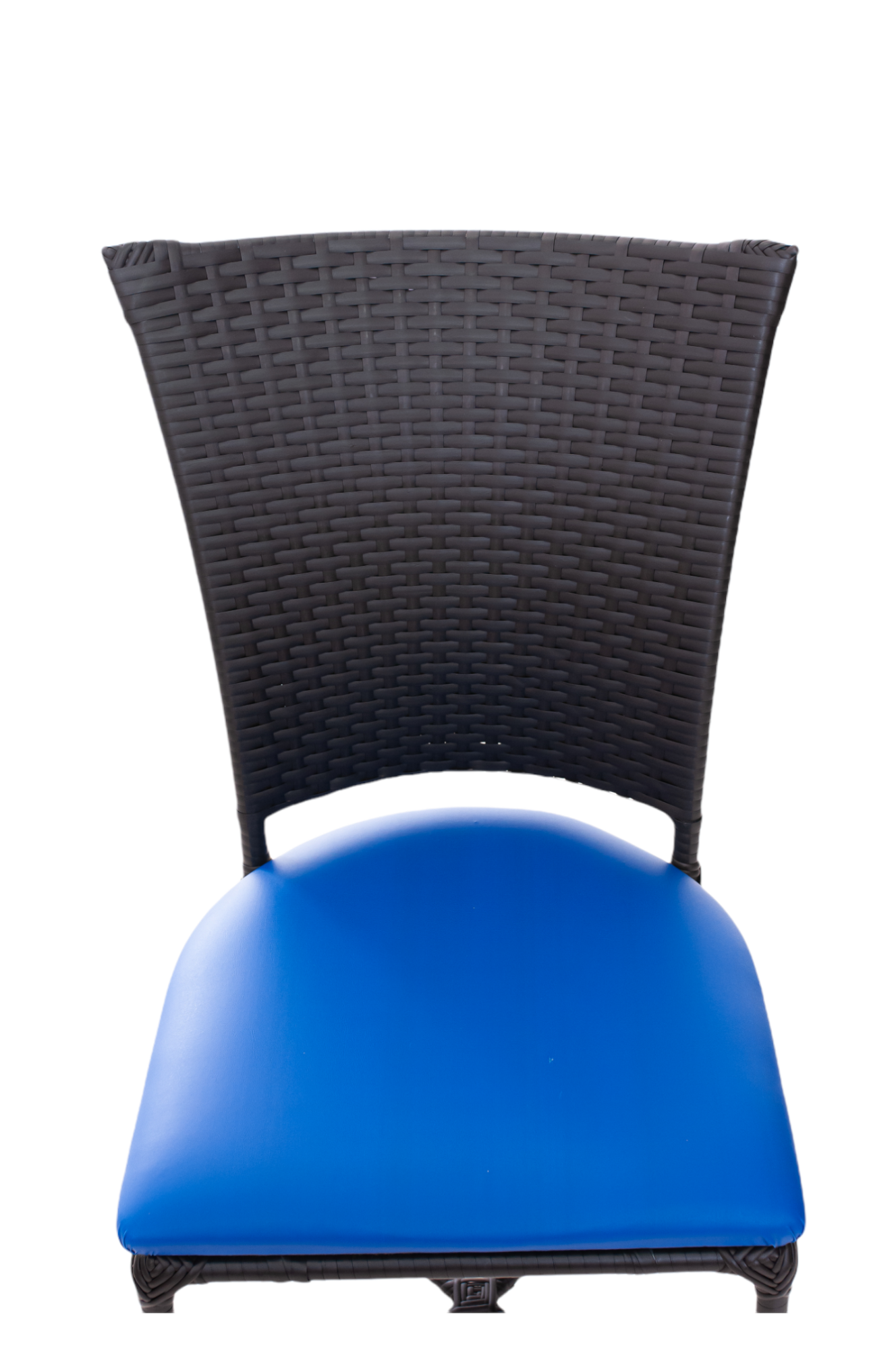 Cadeiras Estofadas Mesa Jantar de Fibra Sintetica:azul - 5