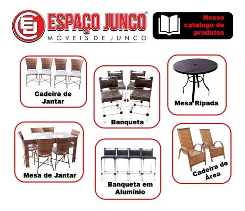 Cadeiras Estofadas Mesa Jantar de Fibra Sintetica:azul - 6