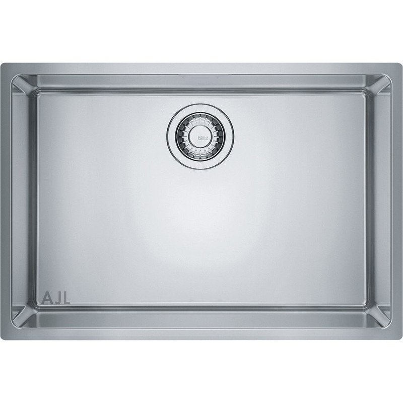 Pia Cuba De Inox 60X40 Quadrada Area Gourmet Embutir ou Sobrepor + Escorredor AJL STORE