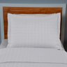 Kit Cobre Leito Matelado Copacabana 2 Peças Solteiro 100% Poliéster Percal 300 Fios - Branco - 4