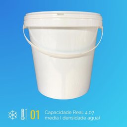 Balde para Alimentos 3.6l com Tampa 10 Pçs - 2