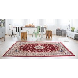Tapete Sala Tabriz Indiano 250x380 Cm Tipo Persa Belga 1 - 4