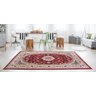 Tapete Sala Tabriz Indiano 250x380 Cm Tipo Persa Belga 1 - 4