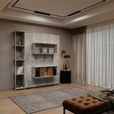 Ver imagem 3 de Cama Articulada de Casal 4 Prateleiras 2 Nichos 178,5x193cm CM8014 