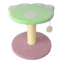 Ver imagem 4 de Arranhador para Gatos Patinha Bola Interativo Brincadeira Arranhar Brincar Macio Confortável Diversã