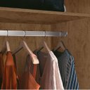 Ver imagem 5 de Guarda Roupa Casal 100%MDF 6 portas 6 gavetas 1 colméia Marajó Castanho/OffWhite