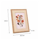 Ver imagem 4 de Porta Retrato de Mesa Decorativo com Vidro para Foto Dourado 15x20cm Decorar
