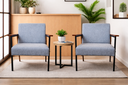 Ver imagem 1 de Conjunto de 2 Poltronas Decorativas Fontana Linho Cinza