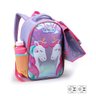 Kit Mochila Infantil Com Lancheira Estojo Sereia/Unicórnio Seanite MI40456 Lilás - 2