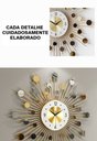 Ver imagem 4 de Relógio De Parede 3d Luxuoso Design Europeu Metal 70 cm