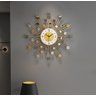 Relógio De Parede 3d Luxuoso Design Europeu Metal 70 cm - 3