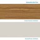 Ver mais imagens de Armário de Cozinha Modulada com Balcão e Tampo 12 Portas 3 Gavetas Pérola 100% Mdf Vidro Reflecta Am