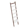Estante Escada Sambalelê Branco e Mel - 42cmx1,69m Abra Casa - 1