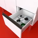 Ver imagem 6 de Gabinete de Cozinha em Aço 1,15 M – Durabilidade e Design Moderno:branco