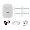 Ver imagem 1 de Kit de Cerca Elétrica para 25 metros Central Intelbras Elc 5001 Liga/Desliga por Controle Remoto