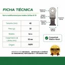 Ver imagem 3 de Lâmina Serra Oscilante Zetsaw Multi Wood 333 Starlock Japonesa