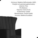 Ver imagem 2 de Kit Poltrona Balanço Melinda e Puff Jade Suede