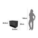 Ver imagem 7 de Balcão Gabinete Suspenso para Banheiro 60cm com 1 Porta e Nicho BN3606