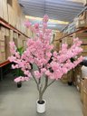 Ver mais imagens de Árvore Artificial Cerejeira Rosa Grande para Decoração com 2.50m.