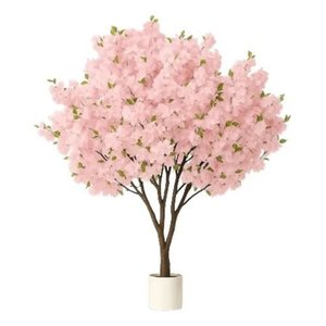 Árvore Artificial Cerejeira Rosa Grande para Decoração com 2.50m.