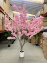 Ver imagem 2 de Árvore Artificial Cerejeira Rosa Grande para Decoração com 2.50m.