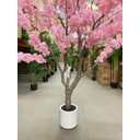 Ver imagem 4 de Árvore Artificial Cerejeira Rosa Grande para Decoração com 2.50m.