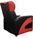Ver imagem 5 de Poltrona Gamer Sparta com Encosto Reclinável e Carregador Usb:corino Preto/vermelho