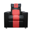 Ver imagem 4 de Poltrona Gamer Sparta com Encosto Reclinável e Carregador Usb:corino Preto/vermelho