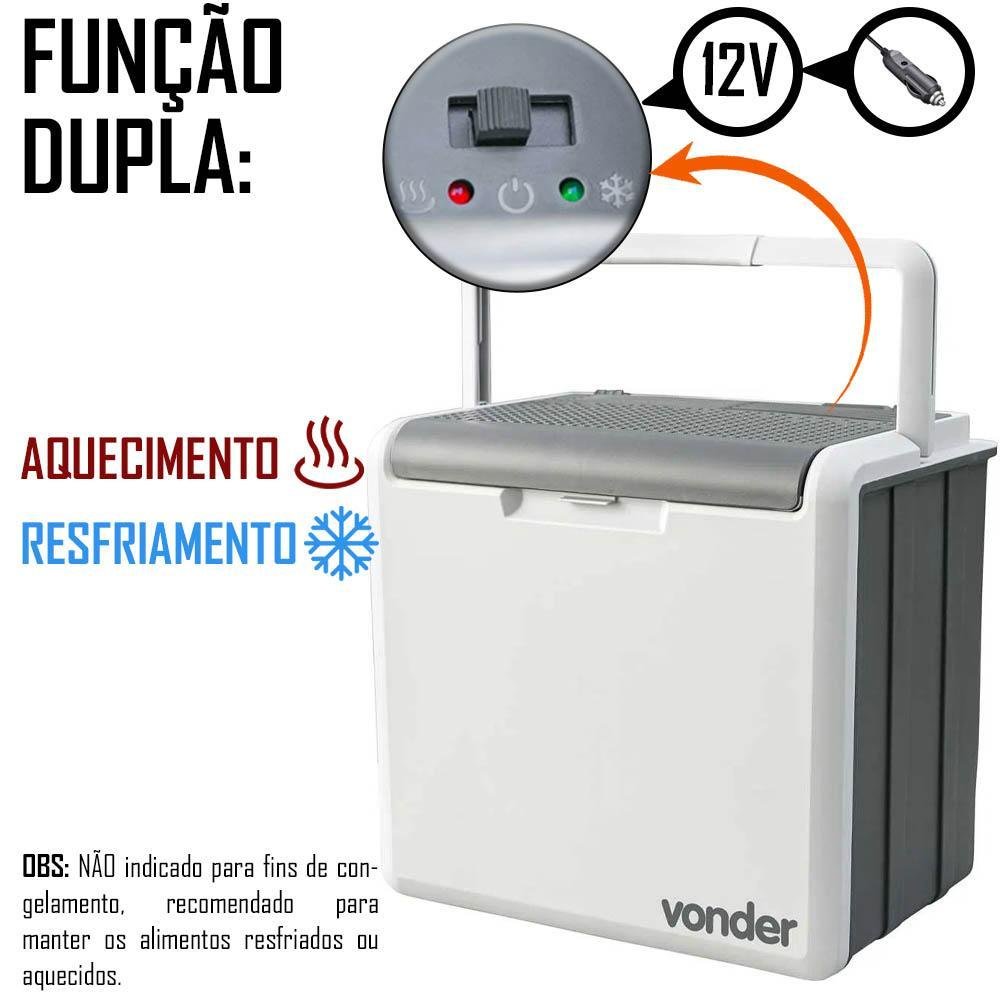 Refrigerador Automotivo 12v 30 Litros Vonder - 3