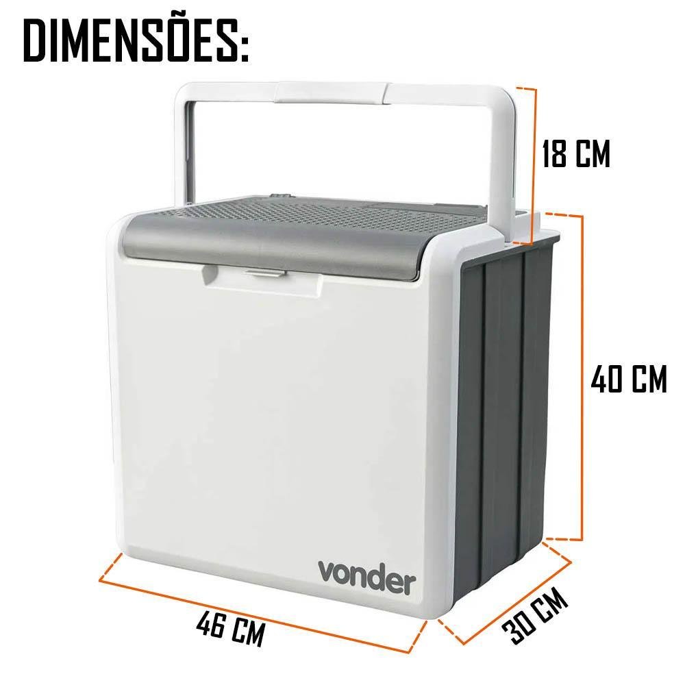 Refrigerador Automotivo 12v 30 Litros Vonder - 4