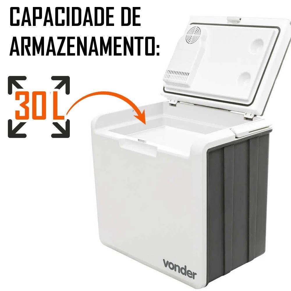 Refrigerador Automotivo 12v 30 Litros Vonder - 2