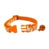 Coleira de Cachorro Laranja com Sino Pequeno - Casambiente PETS001-Laranja - 1