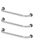 Ver imagem 1 de KIT 3 BARRAS DE APOIO RETA ALUMINIO 80CM