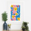 Ver imagem 2 de Quadro Arte Matisse Gatos - 60x48cm:moldura Preta